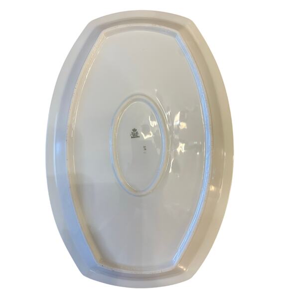 Heinrich & Co Vintage 1930's 'Claridge' 16" Large Oval Serving Platter - Picture 4 of 5